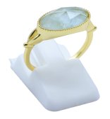 Anello in Argento 925 Acquamarina Ovale
