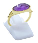 Anello in Argento 925 Ametista Ovale