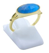 Anello in Argento 925 Apatite Ovale
