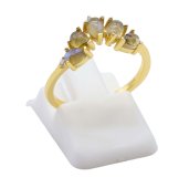 Anello in Argento 925 Labradorite Diadema