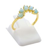 Anello in Argento 925 Larimar Diadema