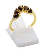 Anello in  Argento 925 Occhio di Tigre Diadema