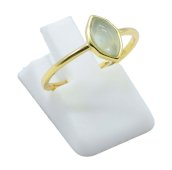 Anello in Argento 925 Acquamarina Marquise