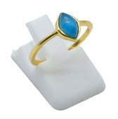 Anello in Argento 925 Apatite Marquise