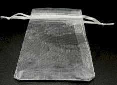 Buste in Organza Bianca 9x11,5cm - 100pz