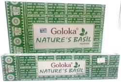 Incensi Goloka Basilico naturale 15g