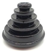 Porta Incenso Di Riflusso Piramidale Ceramica 11 cm