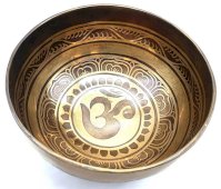 Campana tibetana OM 15cm