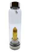 Bottiglia Tadasana con punta Fluorite Gialla