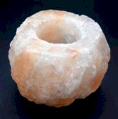 Portacandele Cristalli di Sale 1 KG