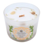 Candela Green Tree 'Fasi della Luna', Pietra di Luna + Ylang Ylang, 256 g