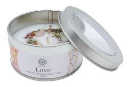 Candela Green Tree 'Amore' Quarzo Rosa + Rosa 70g