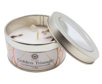 Bougie Green Tree 'Triangle d'Or' Lotus 70g