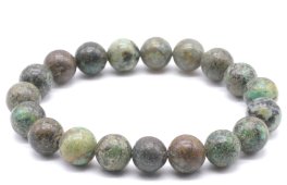 Bracciale Turchese Africana perle 10mm