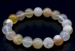 Bracciale Agata Ciliegia perle 10mm