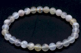 Bracciale Agata Ciliegia perle 6 mm