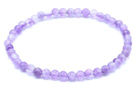 Bracciale ''Light'' Ametista Perle 4mm