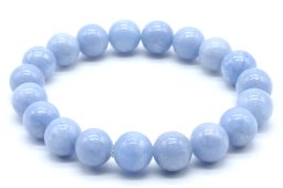 Bracciale Angelite perle 10mm