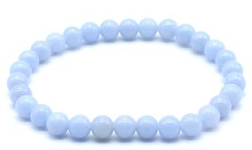 Bracciale Angelite perle 6mm