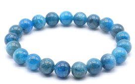 Bracciale Apatite 'AAA' perle 10mm