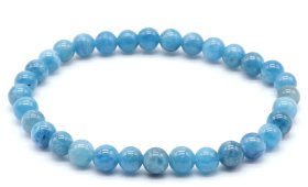 Bracciale Apatite 'AAA' perle 6mm