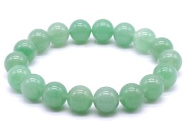 Bracciale Aventurina Verde perle 10mm