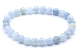 Bracciale Celestino 'AA' perle 6mm