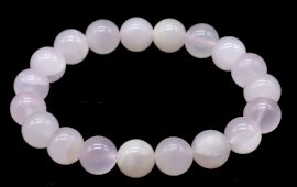 Bracciale Calcite Rosa perle 10mm