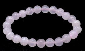 Bracciale Calcite Rosa perle 8mm