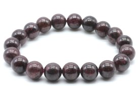 Bracciale Granato perle 10mm