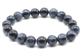 Bracciale Occhio di Falco 'AA' perle 10 mm