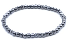 Bracciale Ematite perle 4mm