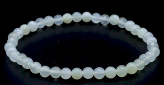 Bracciale Giada Verde perle 4mm