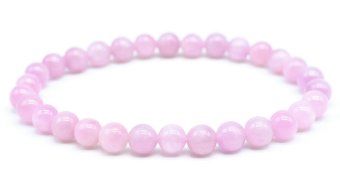Bracciale Kunzite perle 6mm