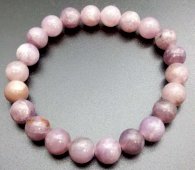 Bracciale Lepidolite perles 8mm