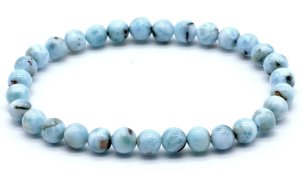 Bracciale Larimar perle 6mm
