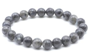 Bracciale Larvikite perle 8mm