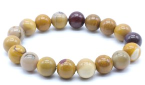 Bracciale Jasper Mokaïte perle 10mm