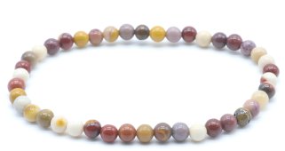 Bracciale Jasper Mokaïte perle 4mm