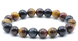 Bracciale Protezione Tigre Toro Falco perle 10mm