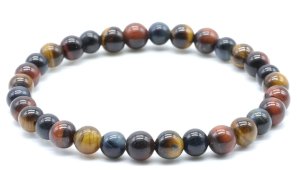 Bracciale Protezione Tigre Toro Falco perline 6mm