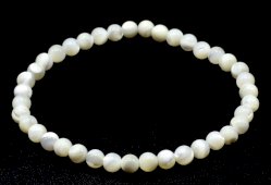 Bracciale 'Madreperla' perles 4mm