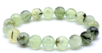 Bracciale Prehnite perles 10mm