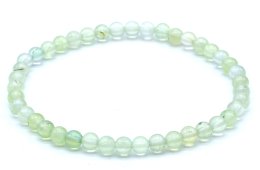 Bracciale Prehnite perle 4mm