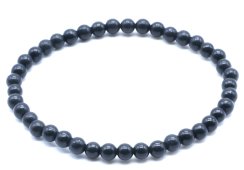Bracciale perle di Shungite 4mm