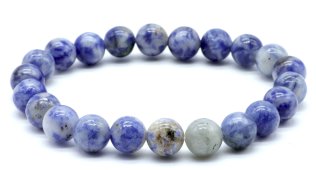 Bracciale Sodalite perle 8mm