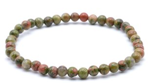 Bracciale Unakite perles 4mm