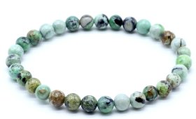 Bracciale Variscite perles 6mm
