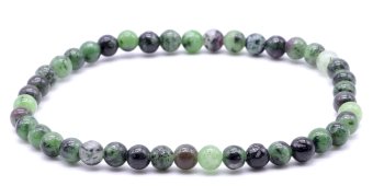 Bracciale Ruby Zoisite 4mm