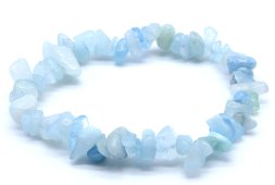 Bracciale barocco acquamarina